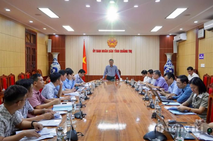 Quang cảnh buổi làm việc - Ảnh: H.N
