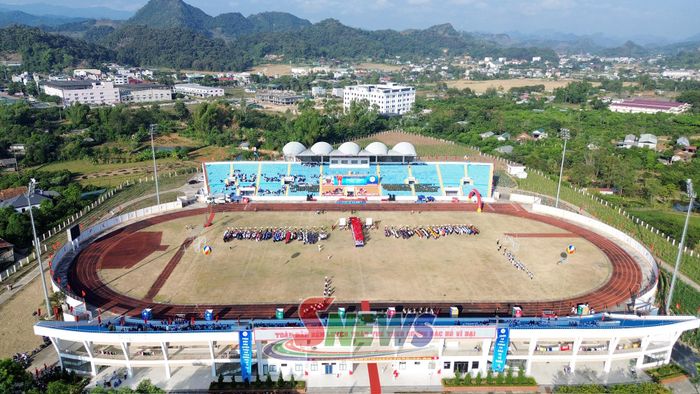 Sân vận động tỉnh.