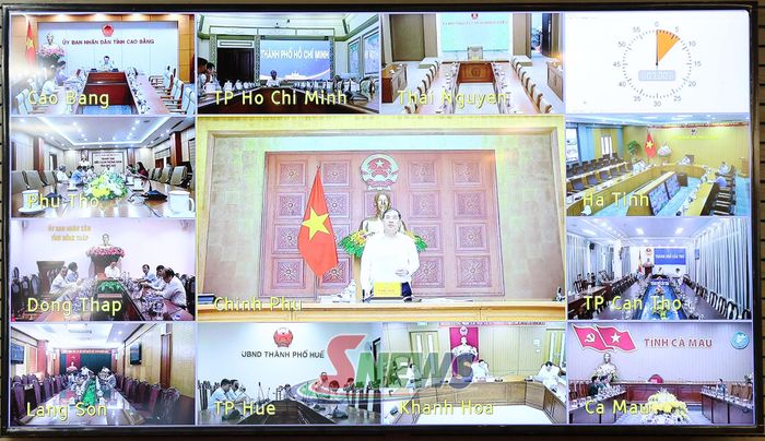 Đồng chí Phạm Gia Túc, Ủy viên Bộ Chính trị, Phó Thủ tướng Thường trực Chính phủ, phát biểu kết luận hội nghị.
