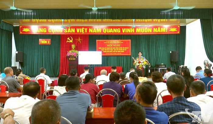 “Ngày thứ Bảy vì dân” được tổ chức tại thôn 3, xã Trại Cau.