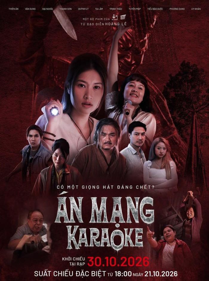 "Án mạng karaoke" dẫn đầu doanh thu phòng vé dịp cuối tuần qua.
