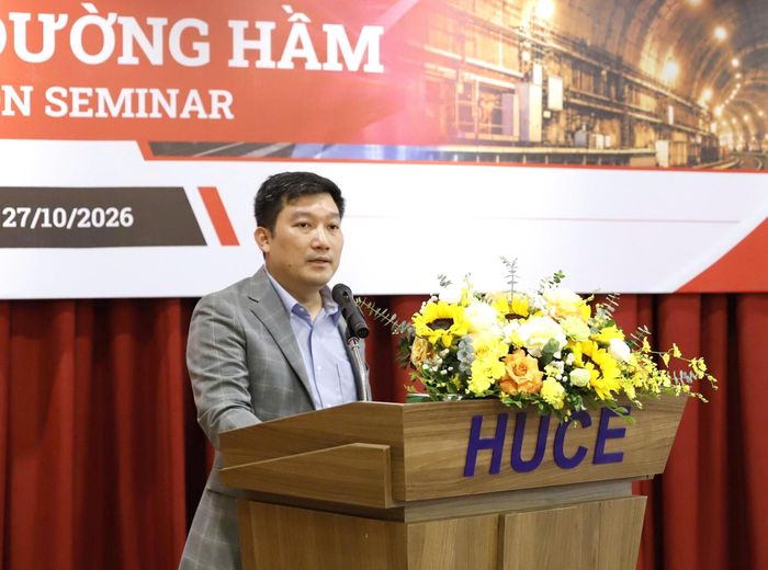 GS.TS Nguyễn Hoàng Giang, Phó hiệu trưởng Trường Đại học Xây dựng Hà Nội.