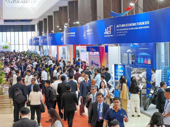 Đông đảo các đại biểu trong và ngoài nước tham dự Diễn đàn kinh tế mùa thu 2026.