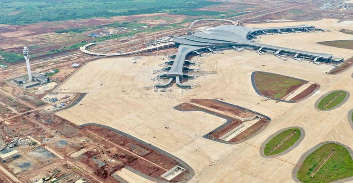 Diện mạo mới nhất của sân bay Long Thành.