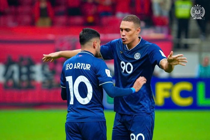 CLB Công an Hà Nội có chiến thắng đầu tiên tại AFC Champions League Elite 2026-2027 (Ảnh: CAHN).