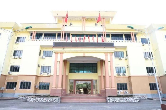 Một trụ sở tại tỉnh Thái Nguyên đã được chuyển đổi công năng sang lĩnh vực giáo dục. Ảnh: H.T