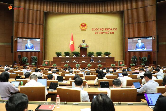 Quang cảnh phiên làm việc chiều 27/10. Ảnh: Khánh Duy