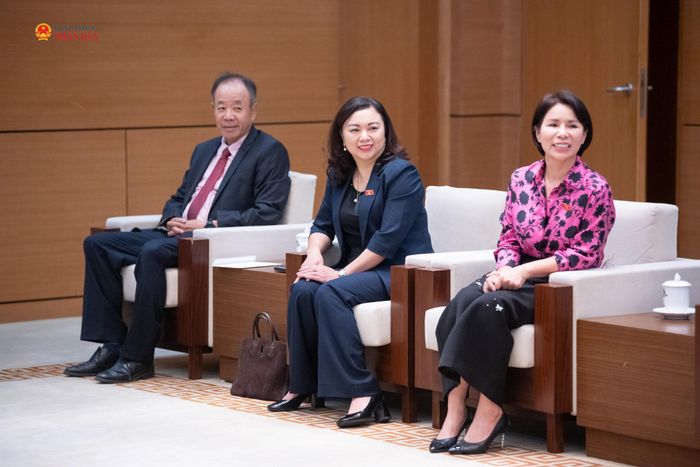 Các đại biểu tham dự cuộc gặp. Ảnh: Phạm Thắng