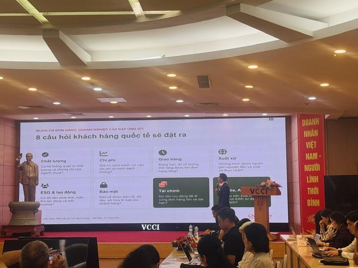 Theo ông Nguyễn Trung Kiên, doanh nghiệp cần xác định điểm có thể tham gia trước khi chuẩn bị năng lực đáp ứng. Ảnh: TH