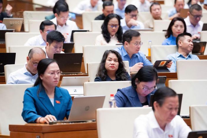 Các đại biểu dự phiên họp.