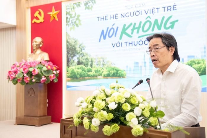 Ông Đặng Hoa Nam, Phó Chủ tịch Thường trực Hội Bảo vệ quyền trẻ em Việt Nam nêu nhiều kiến nghị nhằm tăng cường phòng chống tác hại của thuốc lá đối với trẻ em.
