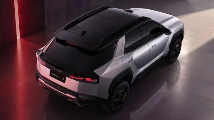 Omoda X sẽ có hai phiên bản gồm thuần điện (EV) và hybrid sạc điện (PHEV). Ảnh: Omoda.