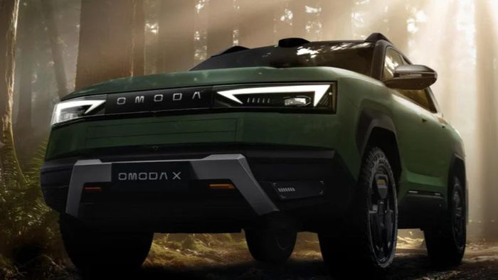 Chery áp dụng phong cách Mecha Command Cockpit trên Omoda X. Ảnh: Omoda.