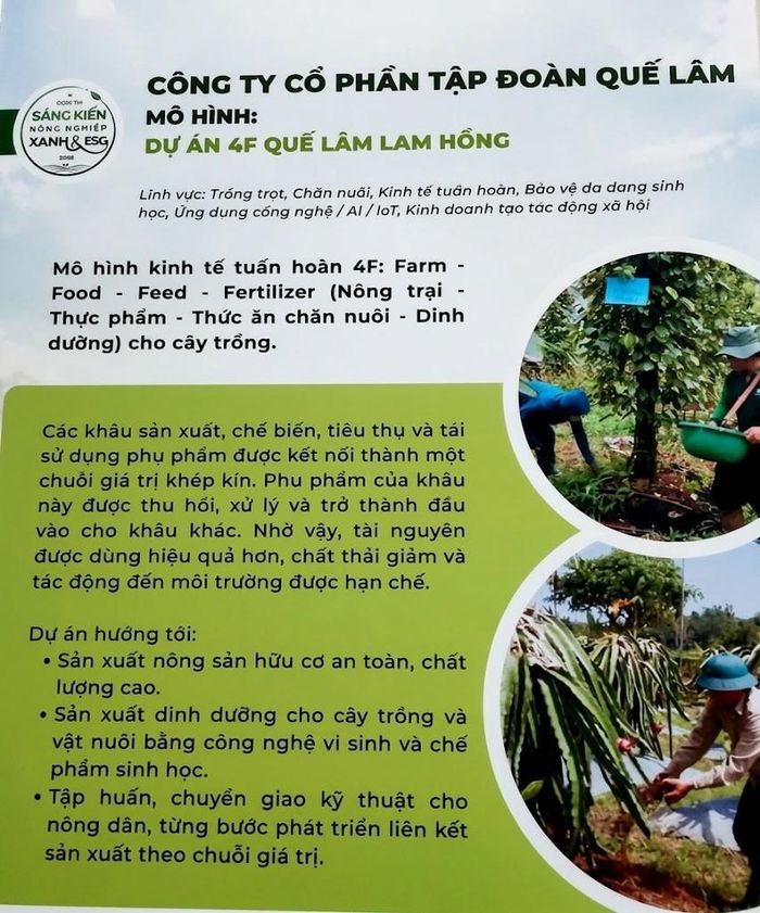 Sáng kiến không chỉ làm lợi cho tập đoàn còn tạo sinh kế cho người dân địa phương. Ảnh NT