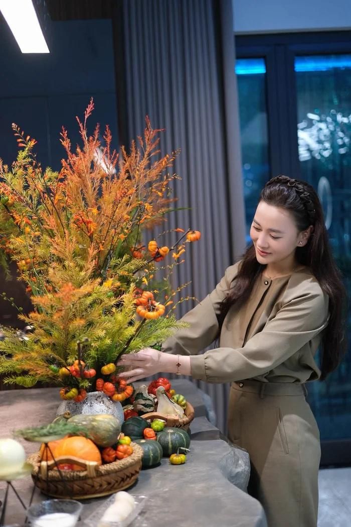 Những hình ảnh đời thường của Phương Oanh được nữ diễn viên chia sẻ trên mạng xã hội.