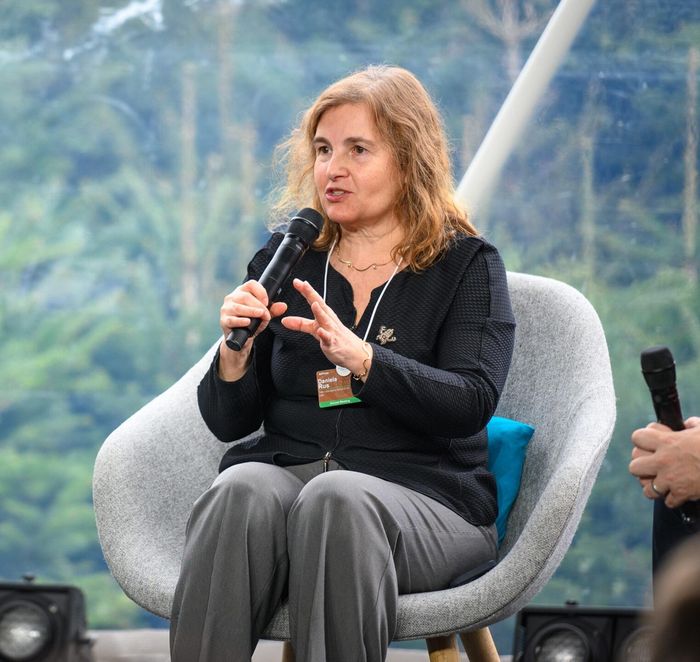 GS. Daniela Rus chia sẻ tại một sự kiện năm 2024. (Ảnh: IIEE)
