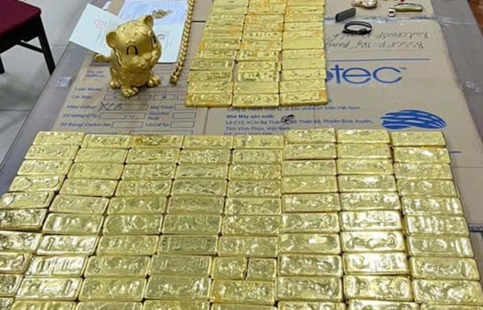 Số vàng thu giữ trong vụ án Mr Pips