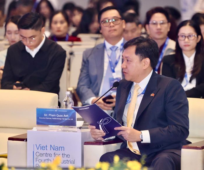 Ông Phạm Quốc Anh, Chủ tịch điều hành Công ty TNHH Pacifico Energy Việt Nam. (Ảnh: Đ.V)