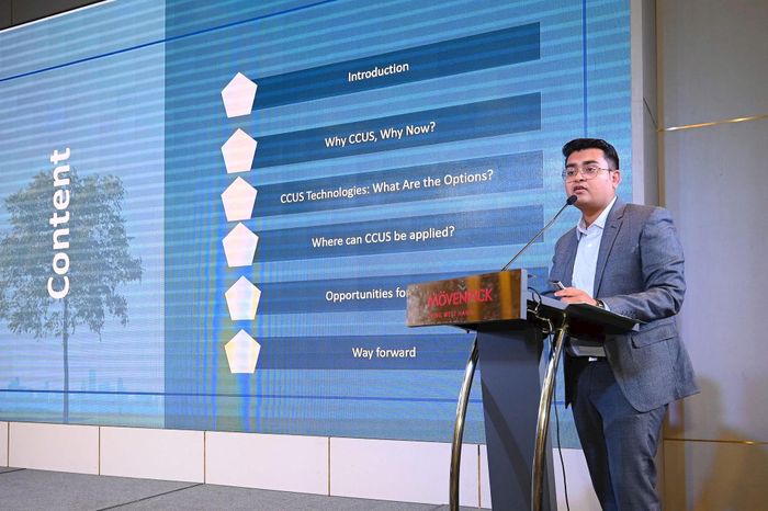 Phó Tổng giám đốc kiêm Trưởng bộ phận Kinh doanh phát triển bền vững tại ISSPL Limited Darshil Korde. Ảnh: Thanh Hải