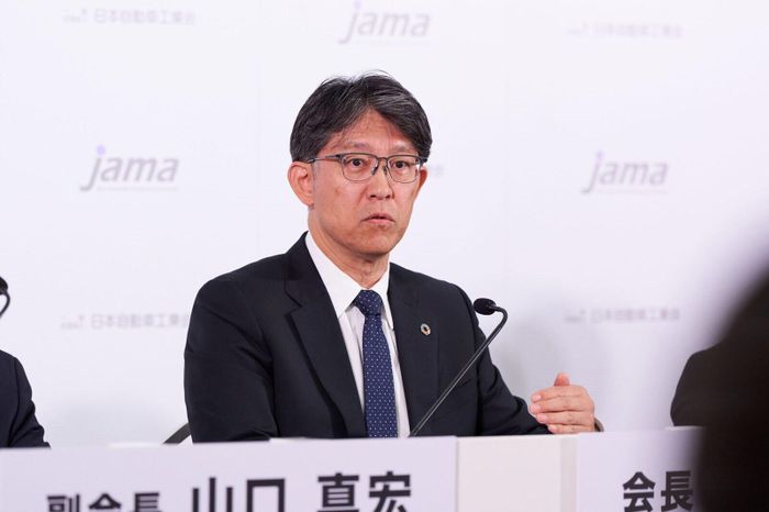 Chủ tịch JAMA Koji Sato, đồng thời là Chủ tịch Toyota. Ảnh: JAMA