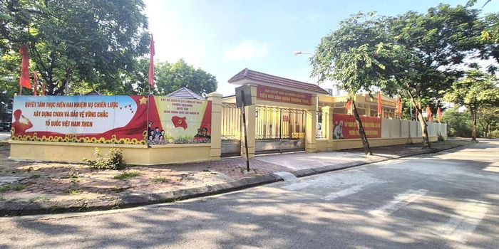 Công trình nâng cấp, cải tạo Ban Chỉ huy Quân sự phường đã được đưa vào sử dụng. Ảnh: KH