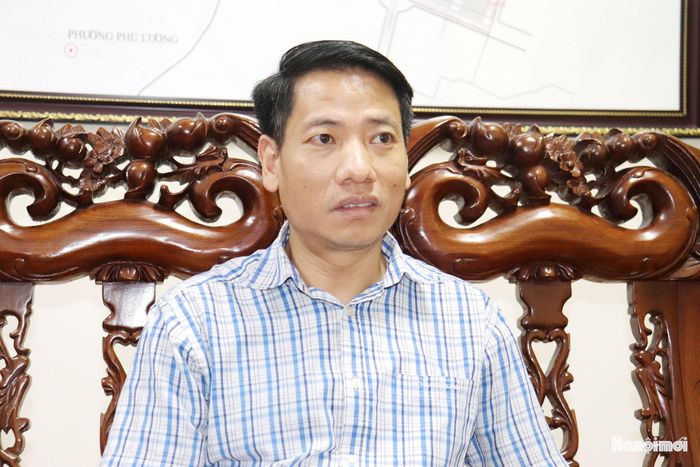 Ông Phan Cao Đăng, Phó Chủ tịch UBND phường Kiến Hưng. Ảnh: Tuấn Điệp