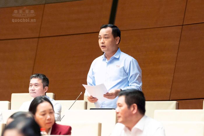 Đại biểu Lê Văn Đông (Đoàn thành phố Hồ Chí Minh). Ảnh: quochoi.vn
