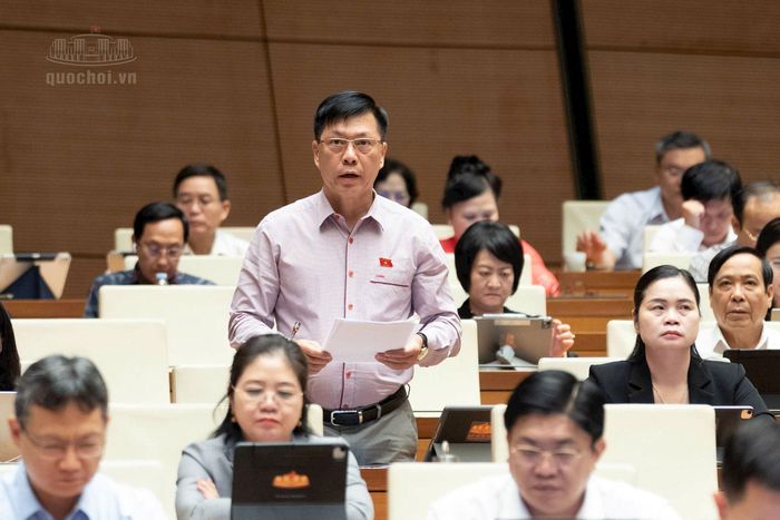 Đại biểu Lý Văn Tuấn (Đoàn Tuyên Quang). Ảnh: quochoi.vn