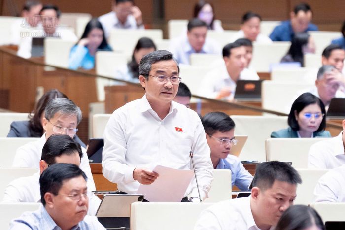 Đại biểu Nguyễn Phi Hùng (Đoàn Đà Nẵng). Ảnh: quochoi.vn