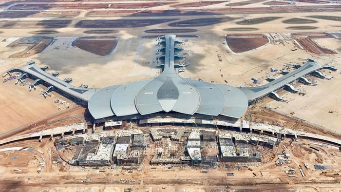 Sân bay Long Thành đang hướng tới mục tiêu khai thác thương mại vào cuối năm 2026. Ảnh: Minh Tuệ