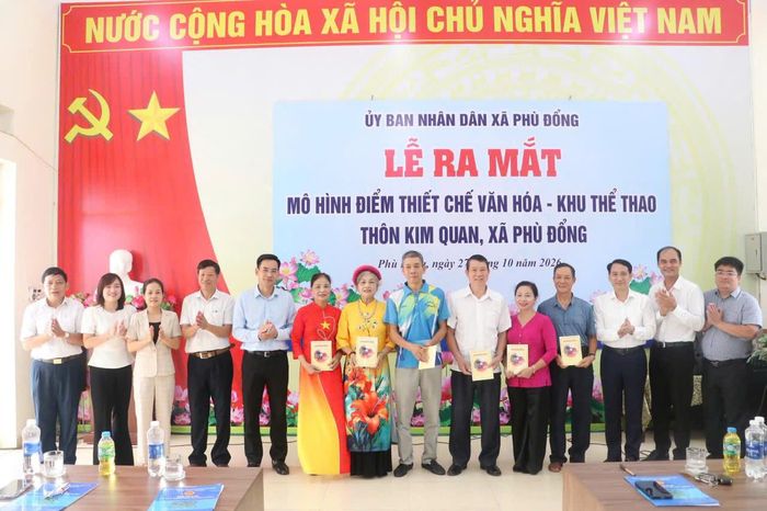 Việc triển khai mô hình góp phần phát huy vai trò của các thiết chế văn hóa cơ sở. Ảnh PV