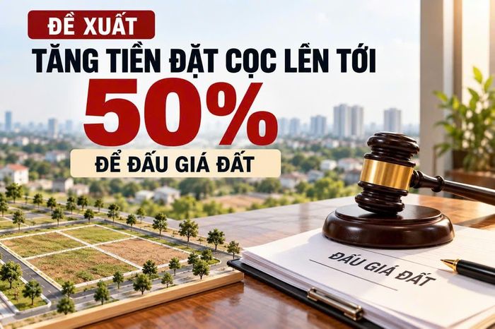 Chính phủ vừa đề xuất tăng tiền đặt cọc lên tới 50% giá khởi điểm để tham gia đấu giá đất nhằm ngăn chặn tình trạng thổi giá rồi bỏ cọc. Ảnh minh hoạ: Thanh Tuấn
