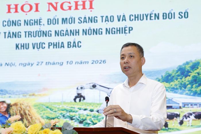 Ông Nguyễn Thành Công, Phó Chủ tịch UBND tỉnh Sơn La, phát biểu. Ảnh: Khương Trung.