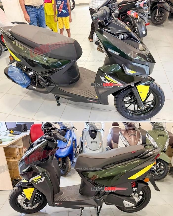 TVS Ntorq 150 được ra mắt với bốn màu sơn