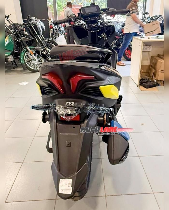 TVS Ntorq 150 vẫn tiếp tục sử dụng màn hình TFT kích thước 5 inch