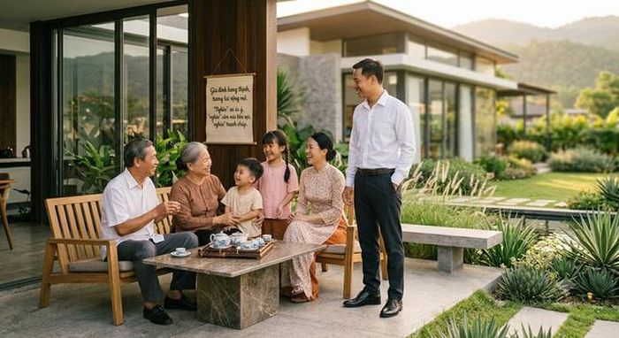 Khi không khí gia đình đủ an toàn và ấm áp, mỗi thành viên mới có thể yên tâm theo đuổi mục tiêu riêng, còn con cái cũng có điều kiện trưởng thành lành mạnh hơn. Ảnh minh họa