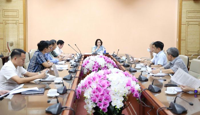 Quang cảnh cuộc họp. Ảnh: Trần Minh