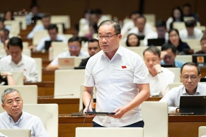 Đại biểu Nguyễn Ngọc Việt, Đoàn ĐBQH thành phố Hà Nội. Ảnh: Media Quốc hội