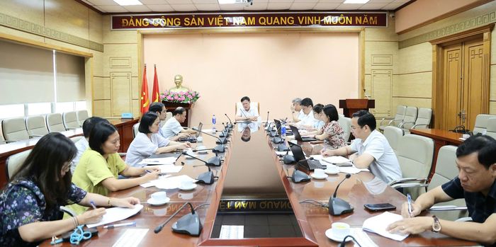 Quang cảnh cuộc họp. Ảnh: Trần Minh