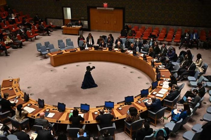 Một cuộc họp của Hội đồng Bảo an Liên hợp quốc. Ảnh: AFP