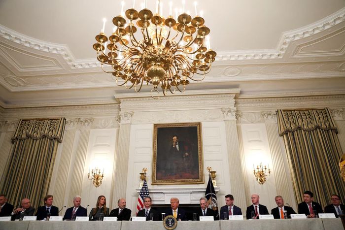 Tổng thống Mỹ Donald Trump phát biểu tại Hội nghị Thượng đỉnh về tiền điện tử tại Nhà Trắng ở Washington, DC (Mỹ) tháng 3/2025. Ảnh: Reuters.