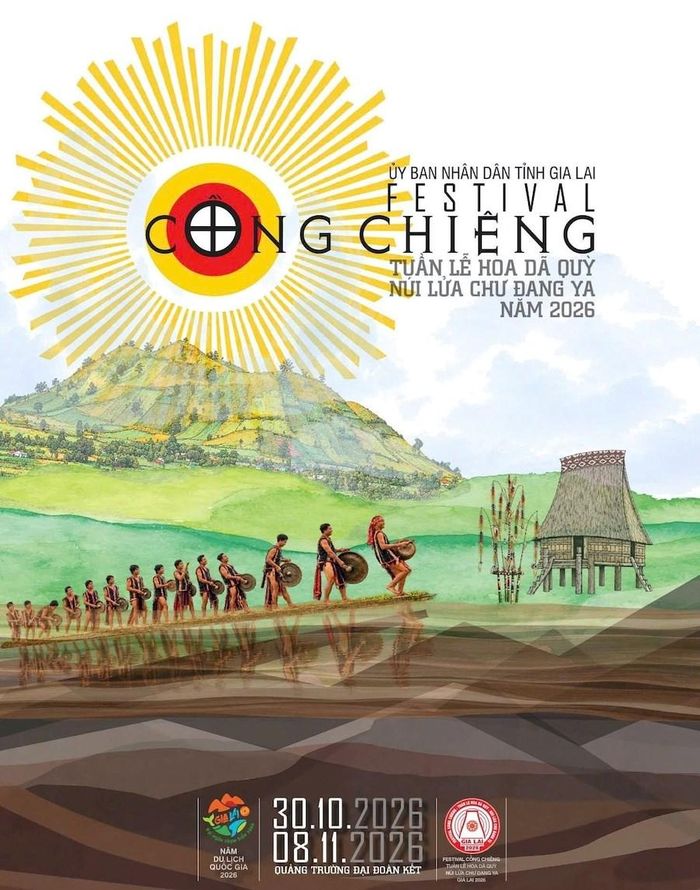 Chuỗi sự kiện “Festival Cồng chiêng - Tuần lễ Hoa dã quỳ - Núi lửa Chư Đang Ya năm 2026” và giải chạy “Gia Lai City Trail” hứa hẹn mang đến nhiều trải nghiệm hấp dẫn cho du khách