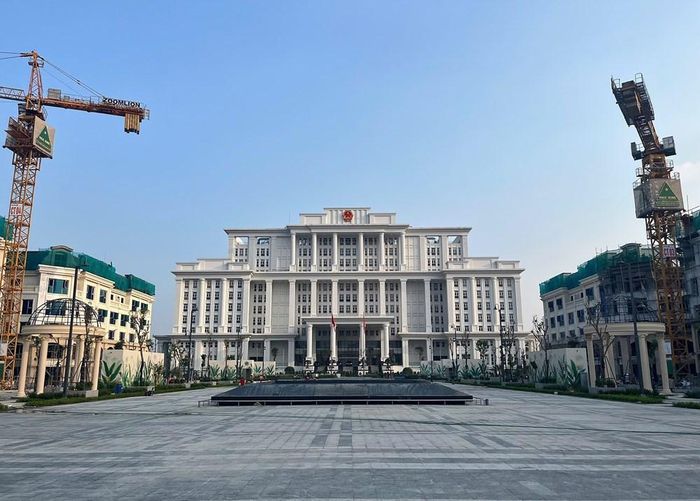 Các hạng mục tại dự án Phố đi bộ trung tâm Thái Nguyên đã cơ bản hoàn thiện