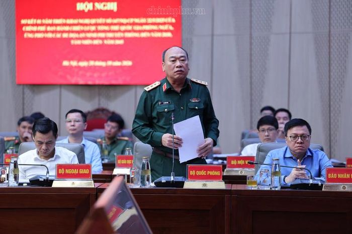 Lãnh đạo các bộ, ngành tham luận tại Hội nghị - Ảnh: chinhphu.vn/Phương Nguyên