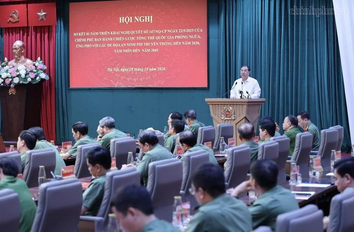 Phó Thủ tướng Thường trực nhấn mạnh 8 nội dung trọng tâm về nhiệm vụ thời gian tới -  Ảnh: chinhphu.vn/Phương Nguyên