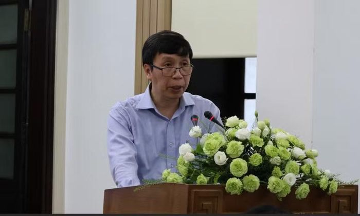 Ông Nguyễn Hồng Ngọc, Phó Vụ trưởng Vụ Văn hóa và Xã hội, Ủy ban Văn hóa và Xã hội của Quốc hội. (Ảnh: Đức Long)