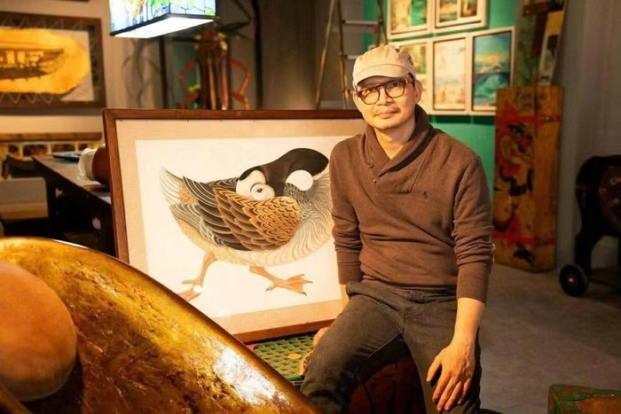 Họa sĩ Tạ Huy Long. (Ảnh: Nhân vật cung cấp)