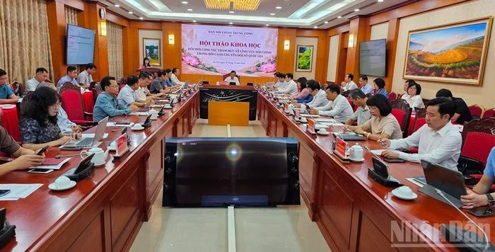 Quang cảnh hội thảo. (Ảnh: ĐẶNG HIẾU)