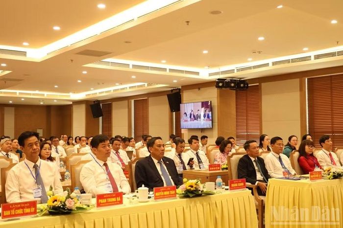 Các đại biểu dự Đại hội.(Ảnh: THANH SƠN)