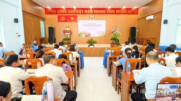 Quang cảnh hội thảo. (Ảnh: BÁ DŨNG)